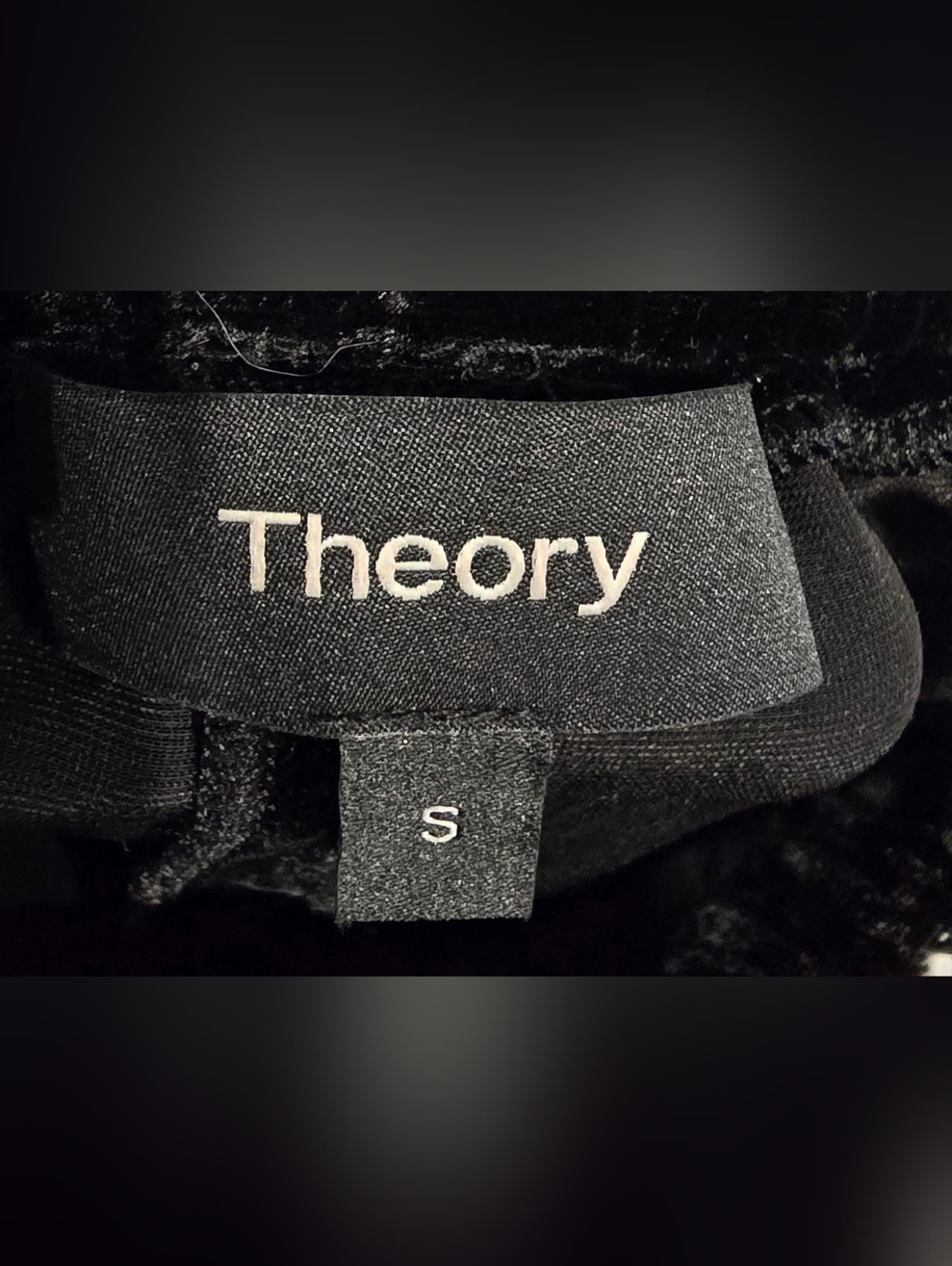 Theory Wide Leg Pull-On Velvet Pants Size Small - Picture 6 of 7